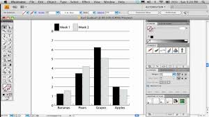 Part 1 Of 2 How To Make A Bar Chart In Adobe Illustrator