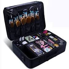 cosmetic pouch storage handle