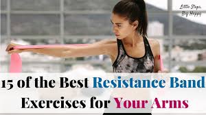 resistance band exercises for your arms