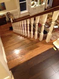 wooden flooring upstairs