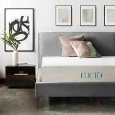 vs lucid memory foam mattress comparison
