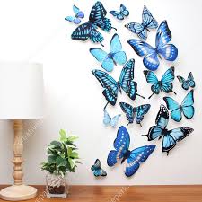 3d Wall Stickers Erfly Wall