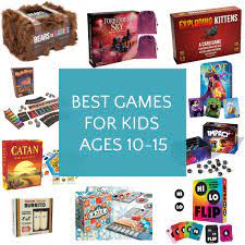 best games for kids ages 10 15