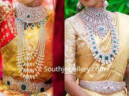 brides in beautiful diamond emerald