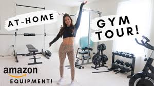my home gym tour amazon affordable gym