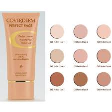 coverderm perfect face spf 20 no 3a