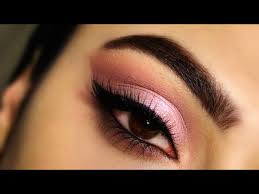 easy glam pink eye makeup tutorial
