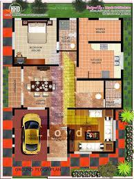 2000 Sq Feet Villa Floor Plan