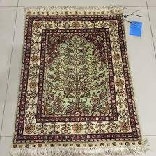 turkish silk carpet design tree of