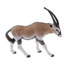 Details About Simulation Oryx Antelope Animal Model Kid Story Telling Teaching Props