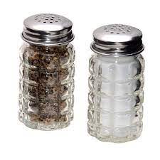 Retro Style Salt And Pepper Shakers