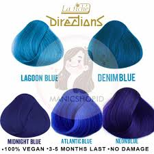 If you color yellow hair with this color, the result will be a turquoise or green shade. Lariche Directions Hair Paint Ready Shopee Philippines