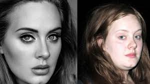 adele without makeup you