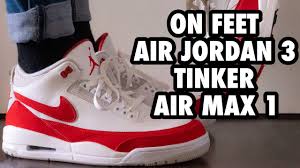 Jordan 3 tinker air max. On Feet Air Jordan 3 Tinker Air Max 1 Youtube