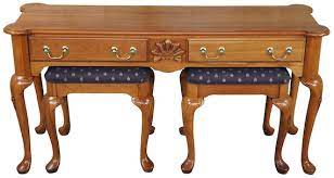 Solid Cherry Sofa Console Table