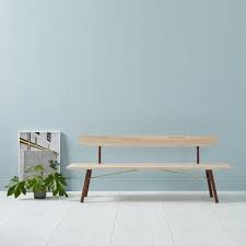 (+ cushion color) free shipping 6. Small Ash Walnut Bench Back Two By Another Country For Sale At Pamono