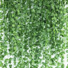 artificial ivy leaves fake vines