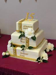 Make sure that you select the cake that complements the theme of the event and your budget. Church Anniversary Cake 50th Anniversary Cakes Anniversary Cake Christian Cakes