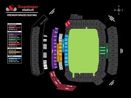 seating charts snapdragon stadium