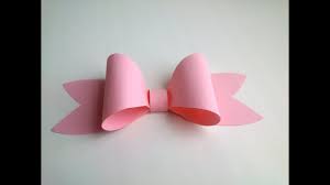 easy paper bow for gift box decoration