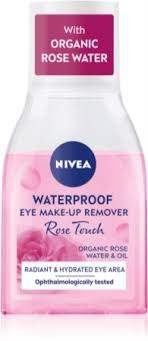 nivea rose touch bi phase makeup