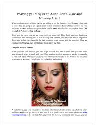 We specialise in beautiful wedding makeup and hair. Proving Yourself As An Asian Bridal Hair And Makeup Artist By Tina Prajapat Ltd Issuu