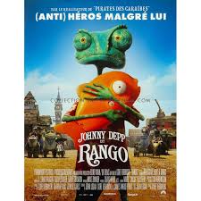 Rango is an animated movie from paramount pictures and nickelodeon movies , directed by gore verbinski. Rango Movie Poster