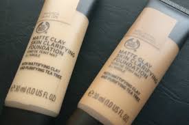 matte clay skin clarifying foundation