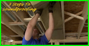 three steps to soundproofing a basement