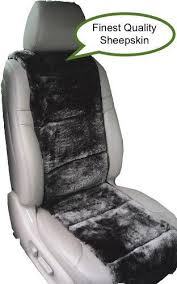 Sheepskin Seat Covers One Seat Vest