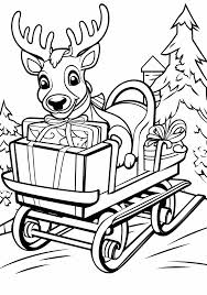 cute christmas coloring pages printable