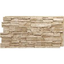 Stonewall Faux Stone Siding Panel