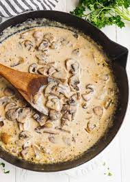 creamy mushroom sauce cooking lsl