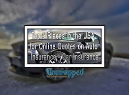 Check spelling or type a new query. Top 5 Places In The Usa For Online Quotes On Auto Insurance Car Insurance