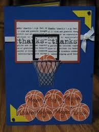 Thank You Card For The Basketball Coach Created By Me