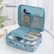 portable make up cosmetic bag at