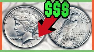 Rare Silver Dollar Coins Worth Money Peace Dollar Values
