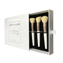 luxury drawer slide custom makeup brush