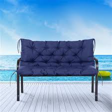Navy Blue Porch Swing Cushion 84b 140nu