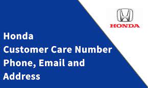 honda customer care number phone email