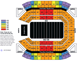 Seating Chart For Capital One Bowl 2011 Nebraska Vs South