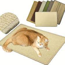 natural sisal cat scratch mat thick