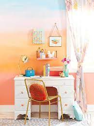 Paint A Sunset Inspired Wall Treatment