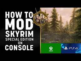 how to install skyrim mods on the ps4