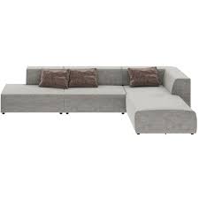 corner sofa infinity atlanta grey right