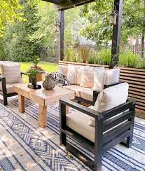 Build A Diy Modern Outdoor Sofa