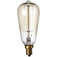 Nostalgic 40 Watt Candelabra Base Edison Style Light Bulb 3f807 Lamps Plus