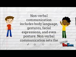 It is body language and environmental context involved in any communication. Verbal And Non Verbal Communications Youtube