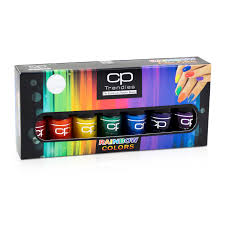 cp trens rainbow colors 7pcs nail