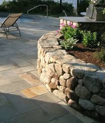 Dark Fieldstone Wall Stone Wallstone